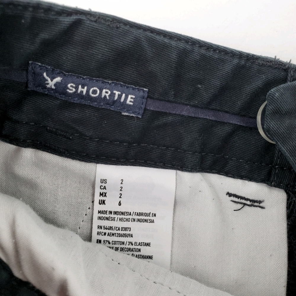 American Eagle Outfitters Stretch Shortie Shorts - Picture 3 of 4